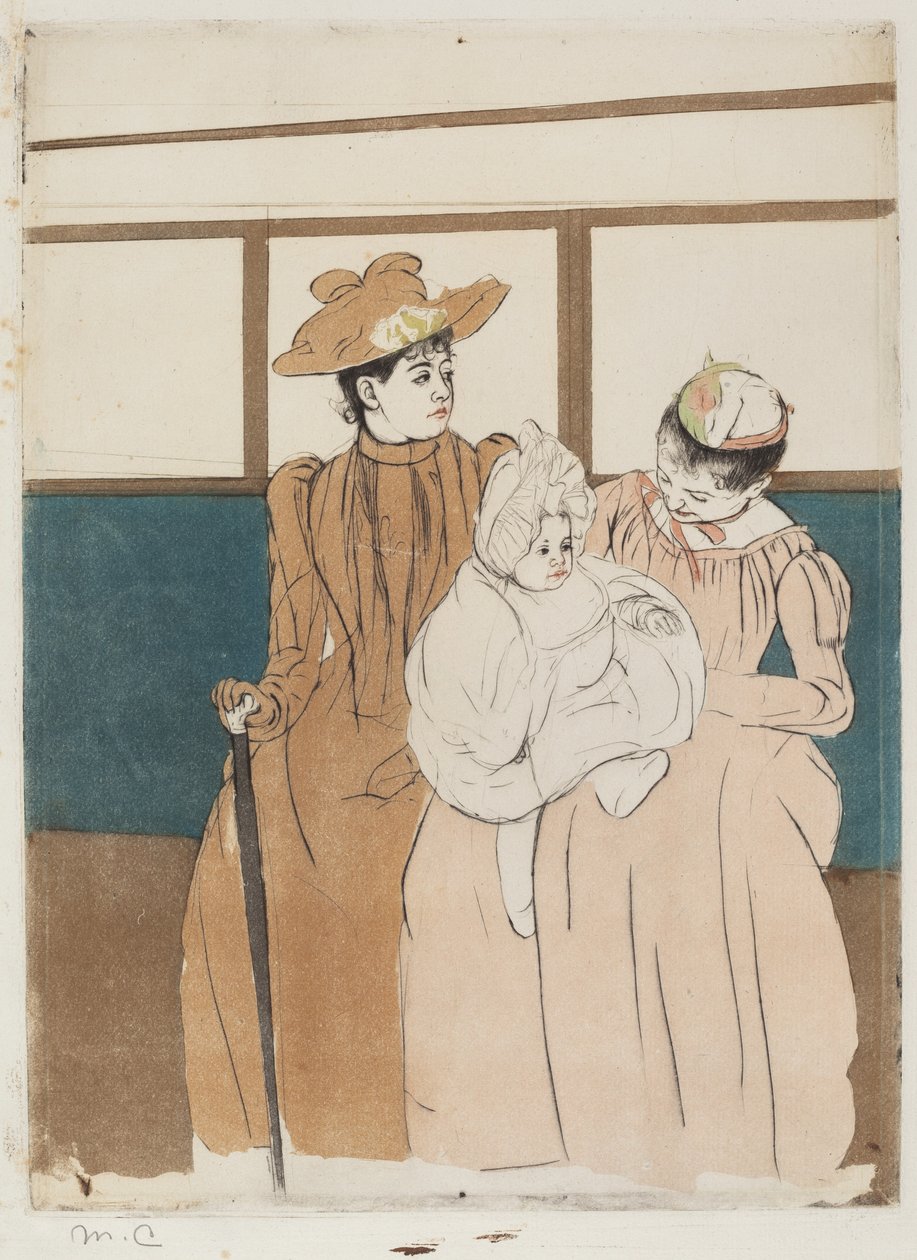 在《总集》中，1890-1891。 作者 玛丽·卡萨特