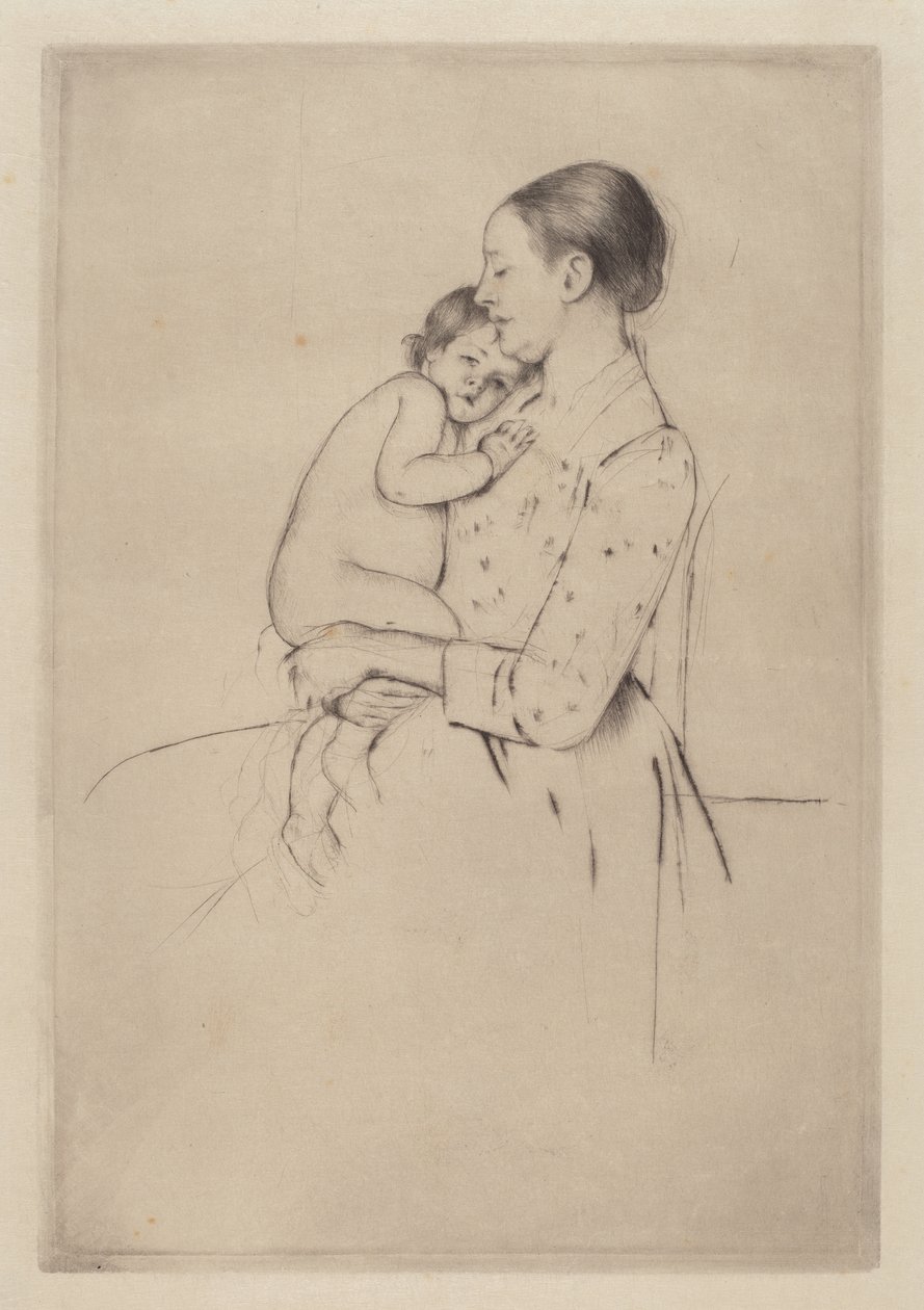 Quietude，c.1891 作者 玛丽·卡萨特