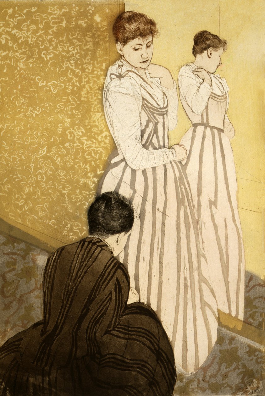 The Fitting，pub。 1891年 作者 玛丽·卡萨特