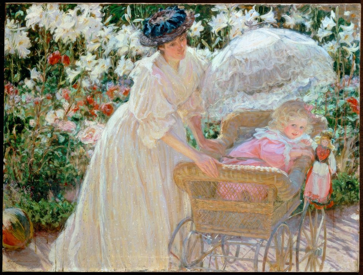 玫瑰和百合 作者 玛丽·仙童（Mary Fairchild）Low