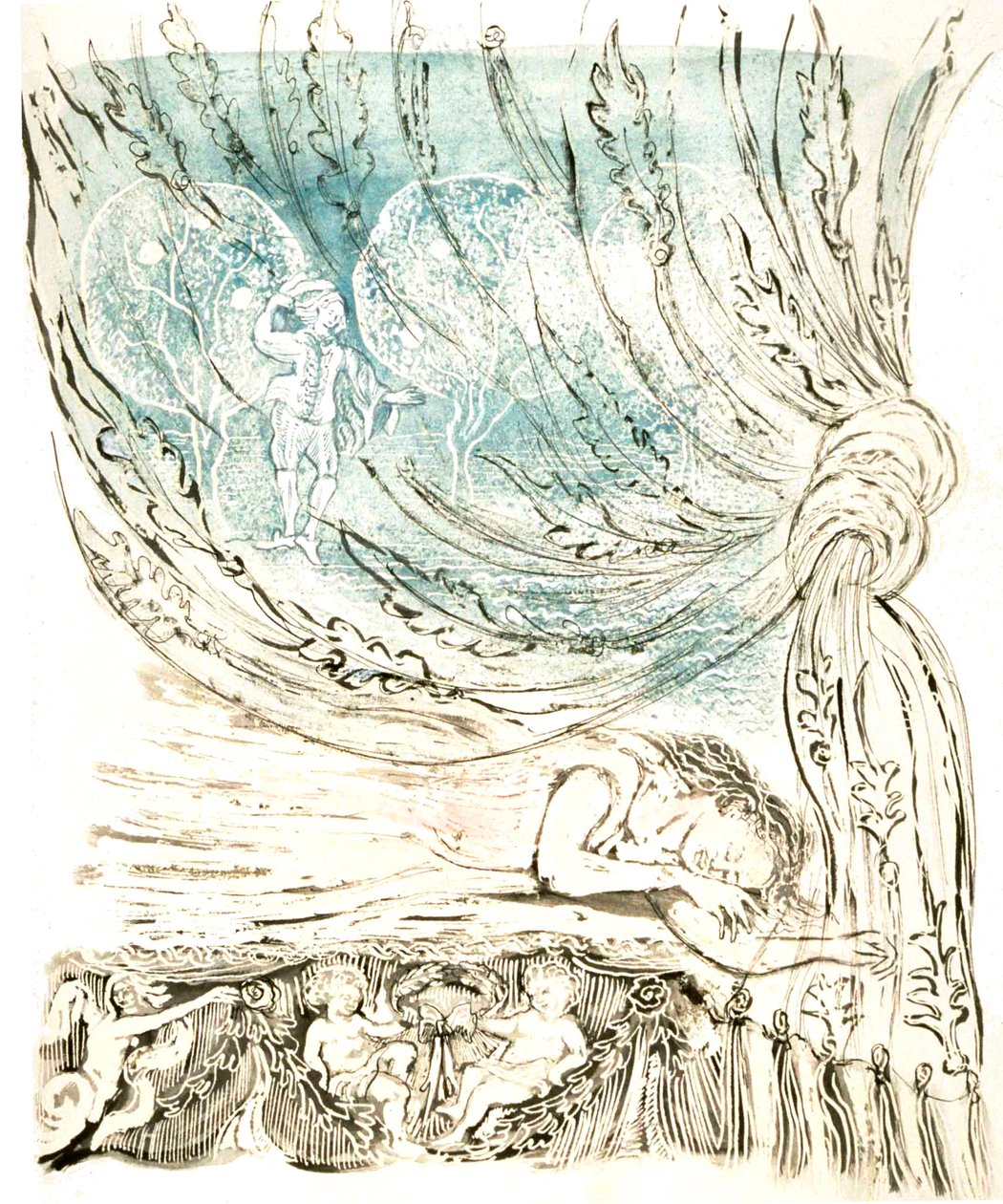 美梦，2004 年（钢笔和丙烯墨水） 作者 玛丽·库珀