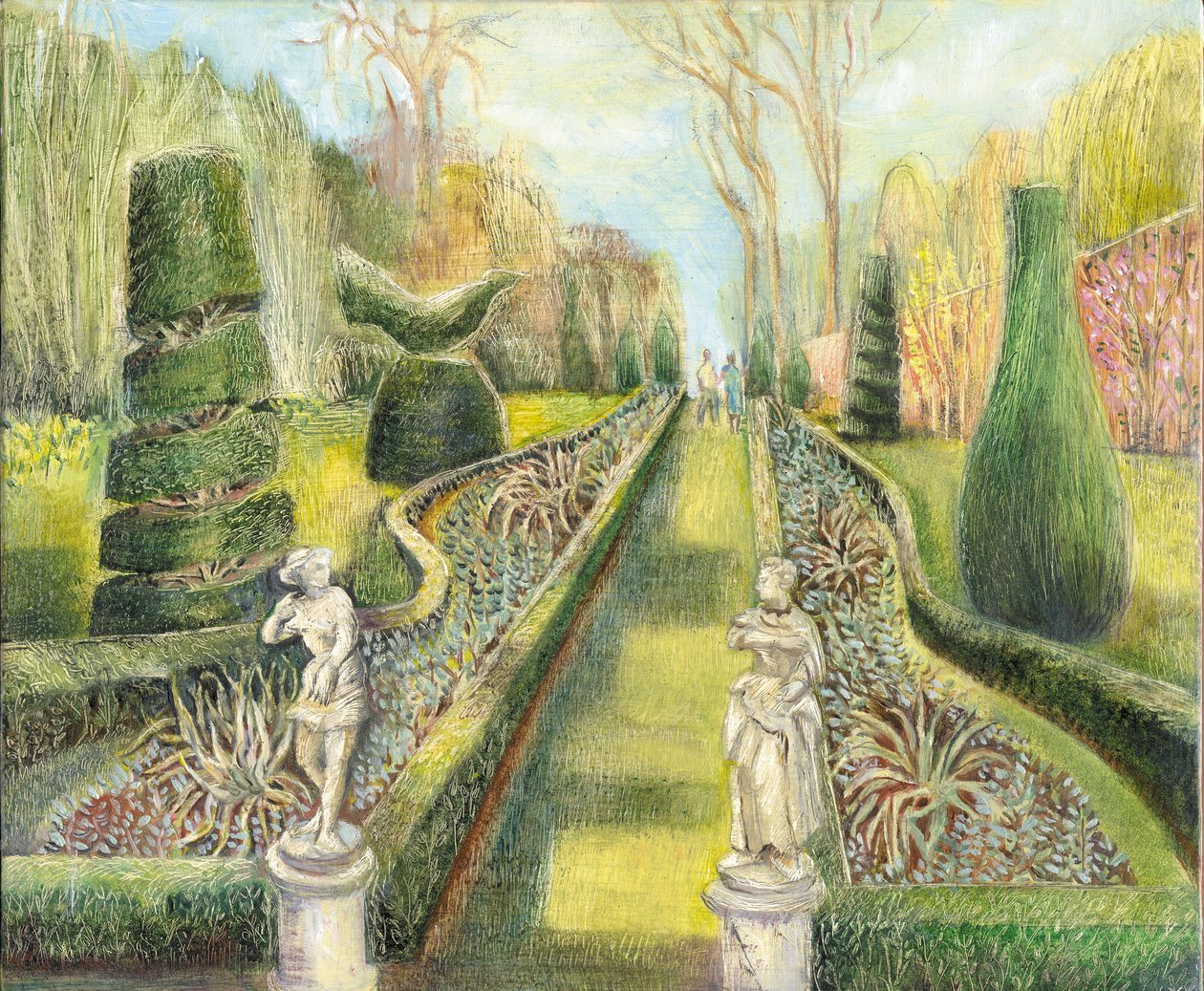 长花园，克莱夫登，雕像，2002 作者 玛丽·库珀