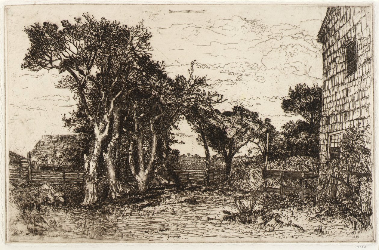 老宅院 作者 玛丽·尼莫·莫兰（Mary Nimmo Moran）