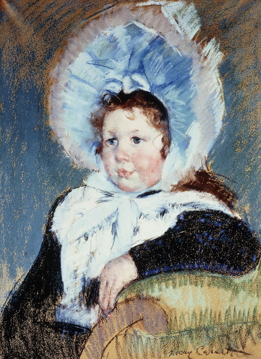 桃乐丝（Dorothy），身着超大型引擎盖和深色外套，约于1904年 作者 玛丽·卡萨特