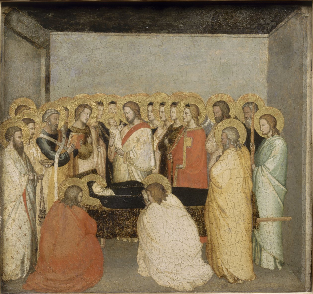 处女之死，约1335年 作者 Maso di Banco
