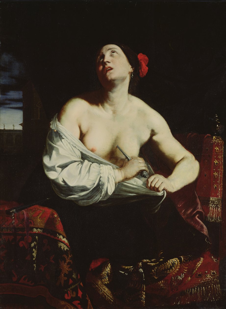 Lucretia，c.1640 作者 马西莫·斯坦齐奥内