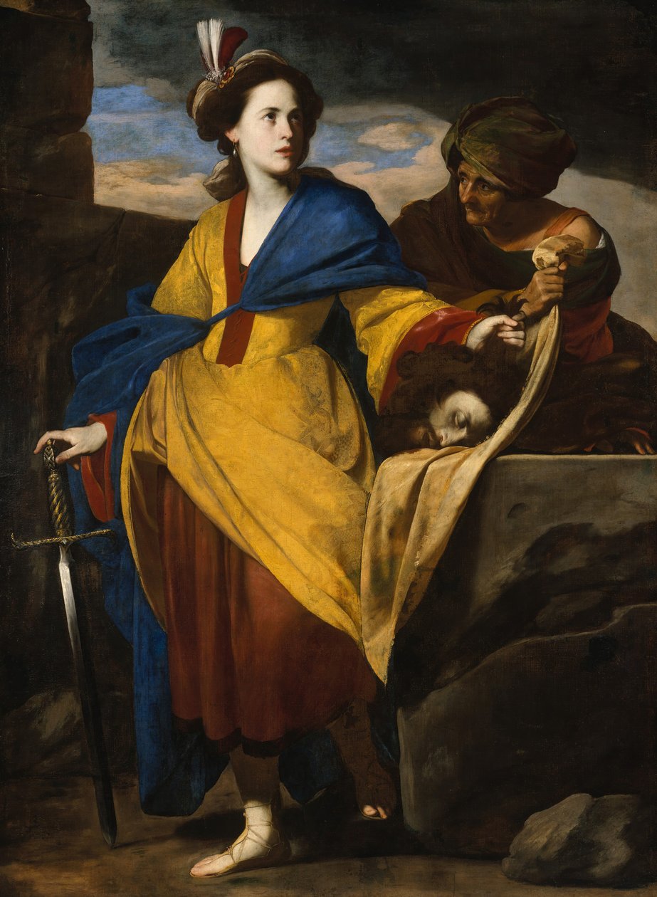 朱迪思（Judith）和霍洛弗内斯（Holofernes）的负责人1640。 作者 马西莫·斯坦齐奥内