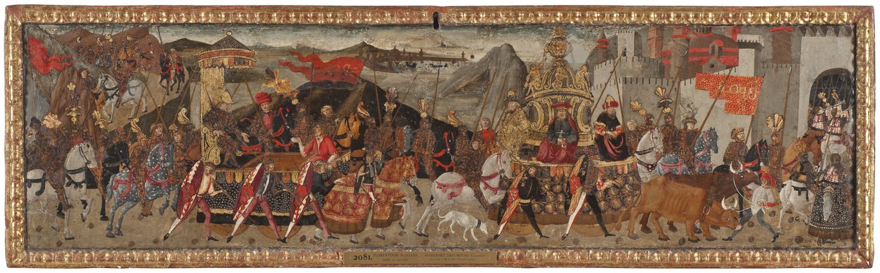 凯撒的胜利，c.1480-1500 作者 马拉迪大师