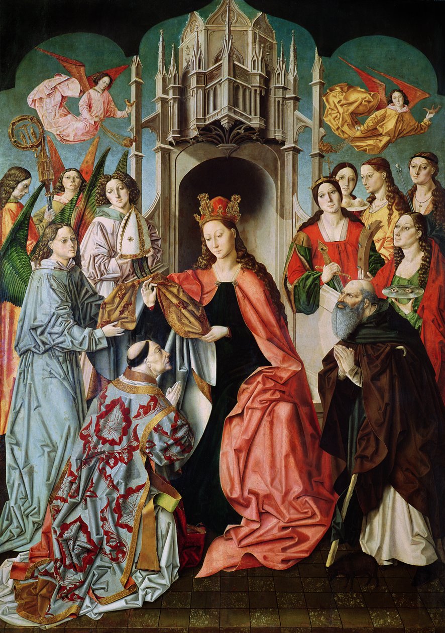 介绍Chasuble到St. Ildefonso 作者 圣伊尔德丰索大师