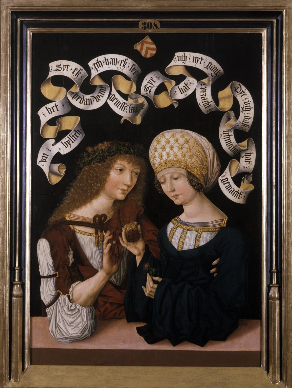 Gothaer Lovers，1480-85 作者 内务大师