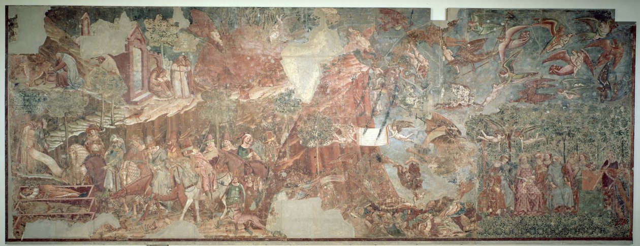 死亡的胜利，c.1350 作者 死亡凯旋大师