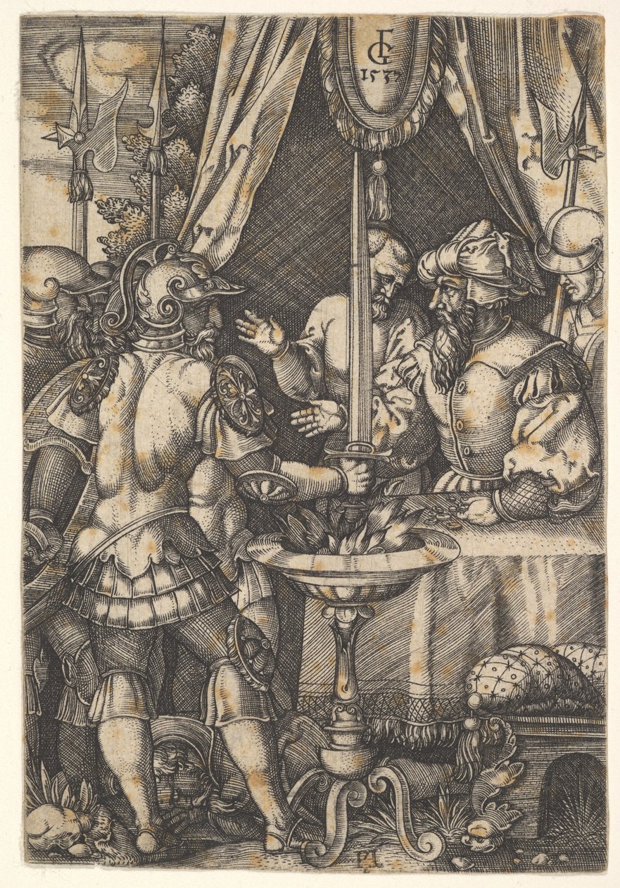 Mucius Scaevola, 1537年。 作者 FG大师