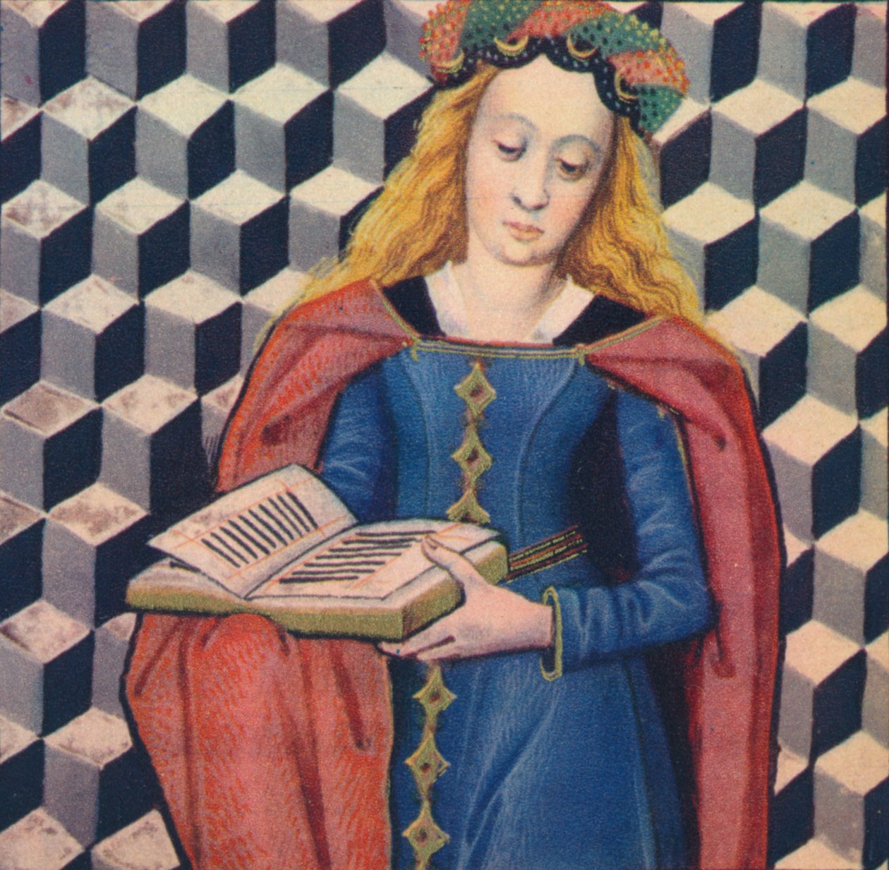 Gualdrade - Pucelle Florentine》，1403年，1939年 作者 贝瑞大师 Cleres Femmes