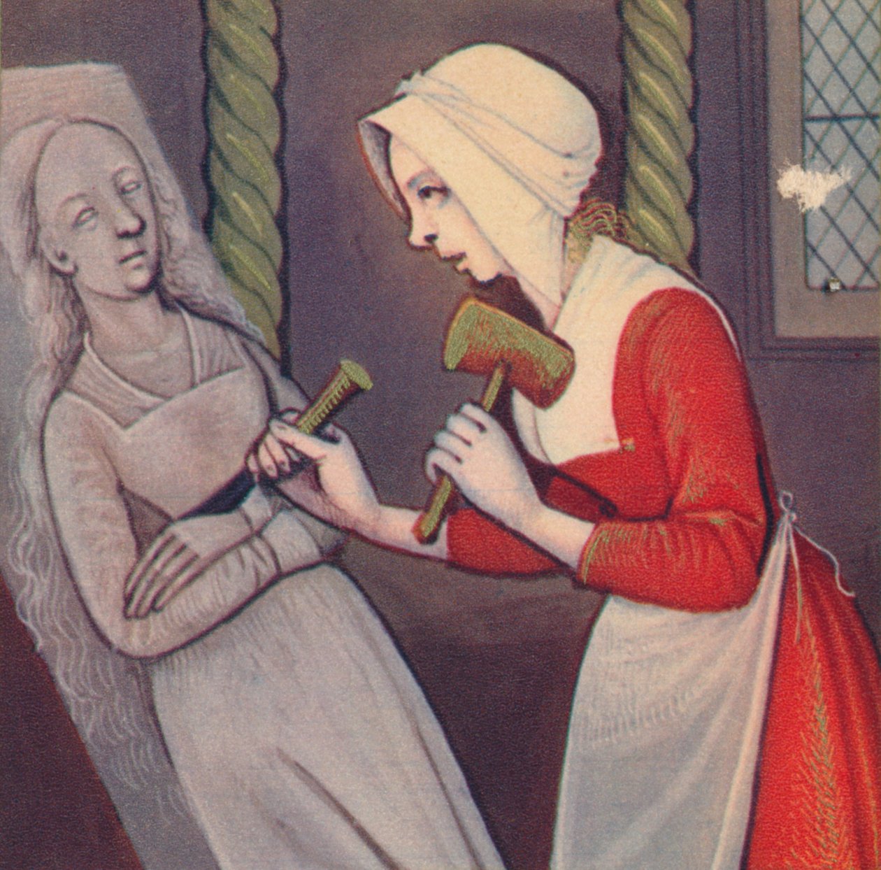 Marcia - Vierge Perpetuelle》，1403年，1939年 作者 贝瑞大师 Cleres Femmes