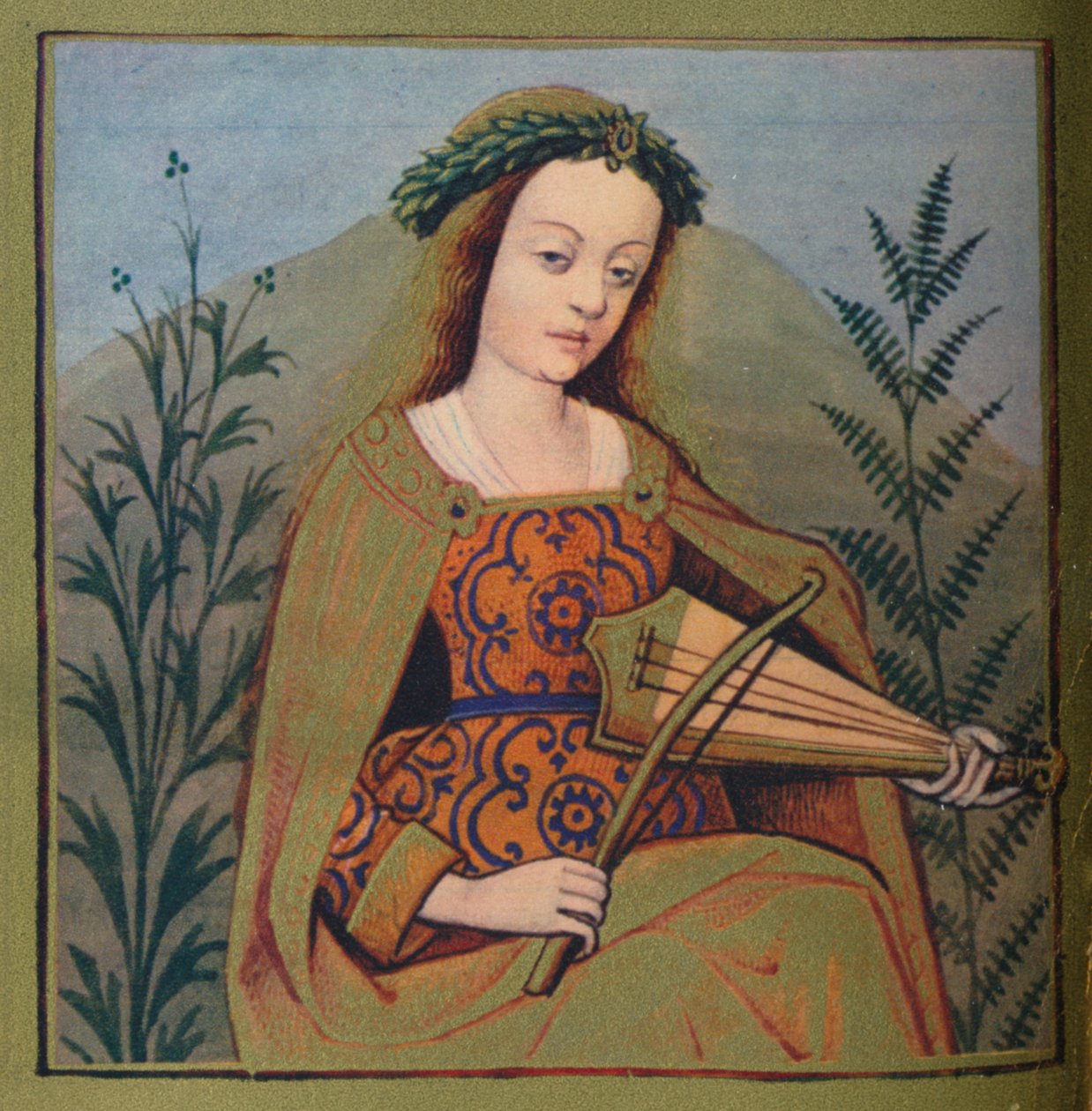 Meduse - Fille de Phorcis》，1403年，1939年 作者 贝瑞大师 Cleres Femmes