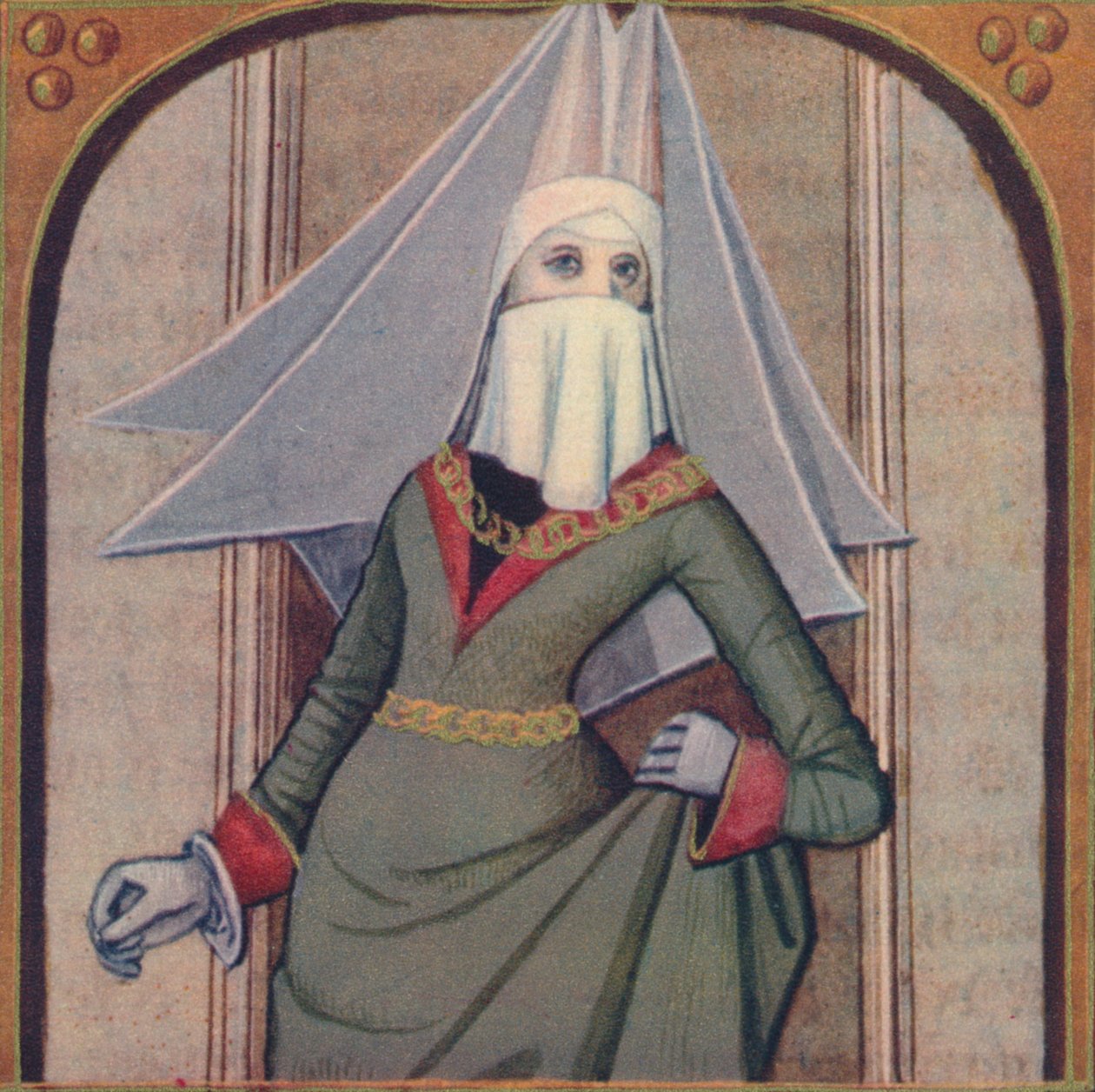 Poppee - Femme De Neron》，1403年，1939年 作者 贝瑞大师 Cleres Femmes