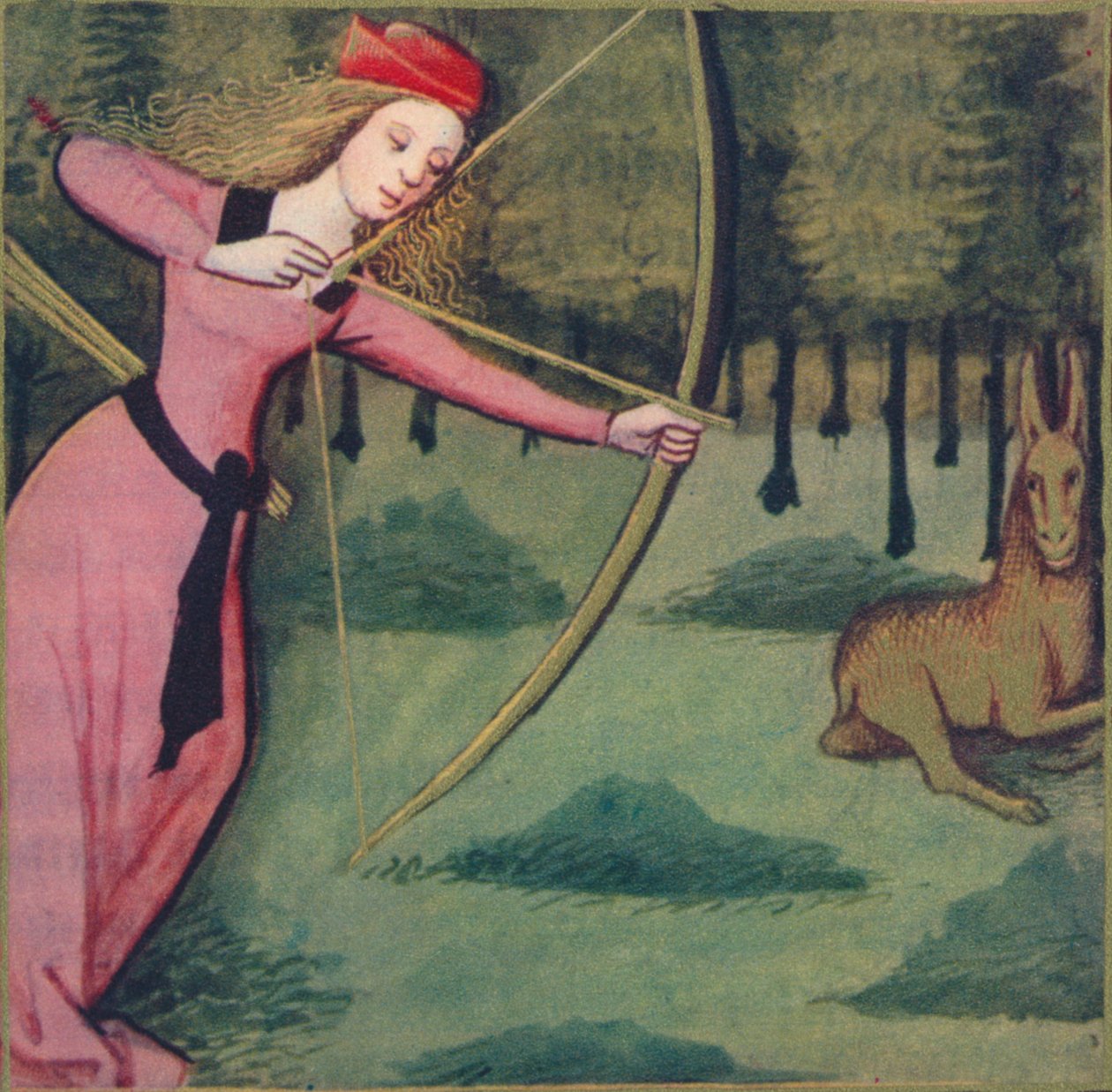 Zenobie - Reine De Palmyre》，1403年，1939年 作者 贝瑞大师 Cleres Femmes
