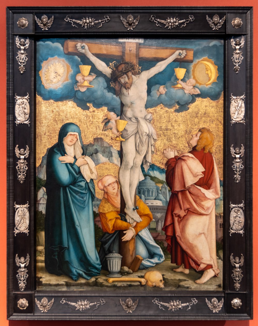 德语：Die Kreuzigung Christi 基督受难 作者 梅斯基希大师