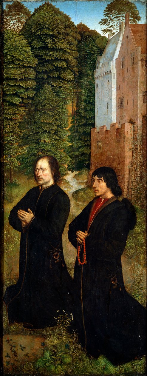 鞋匠协会的两名代表》，约1492-1494年 作者 圣克里斯平和克里斯平尼安硕士
