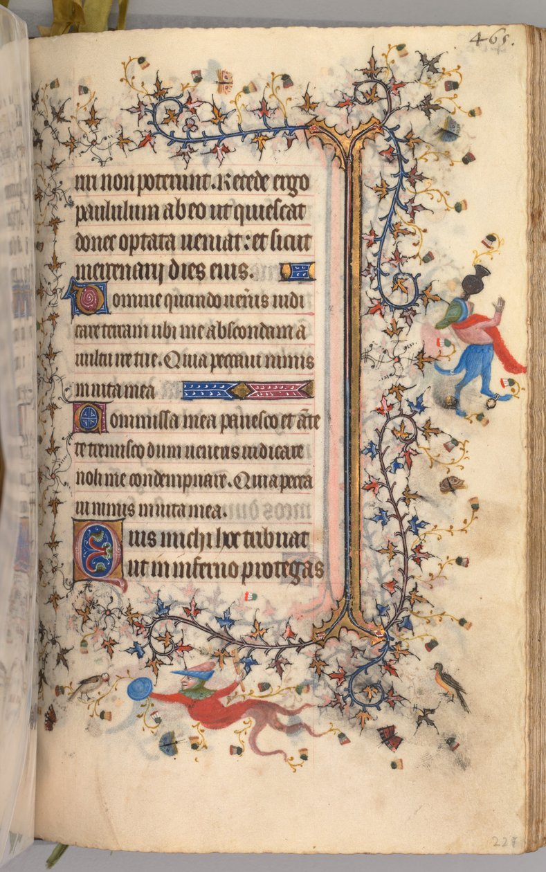纳瓦拉国王（1361-1425）贵族查尔斯（Charles the Noble）的时间： 227r，文字，c。 1405。 作者 布鲁塞尔缩写和助理的硕士