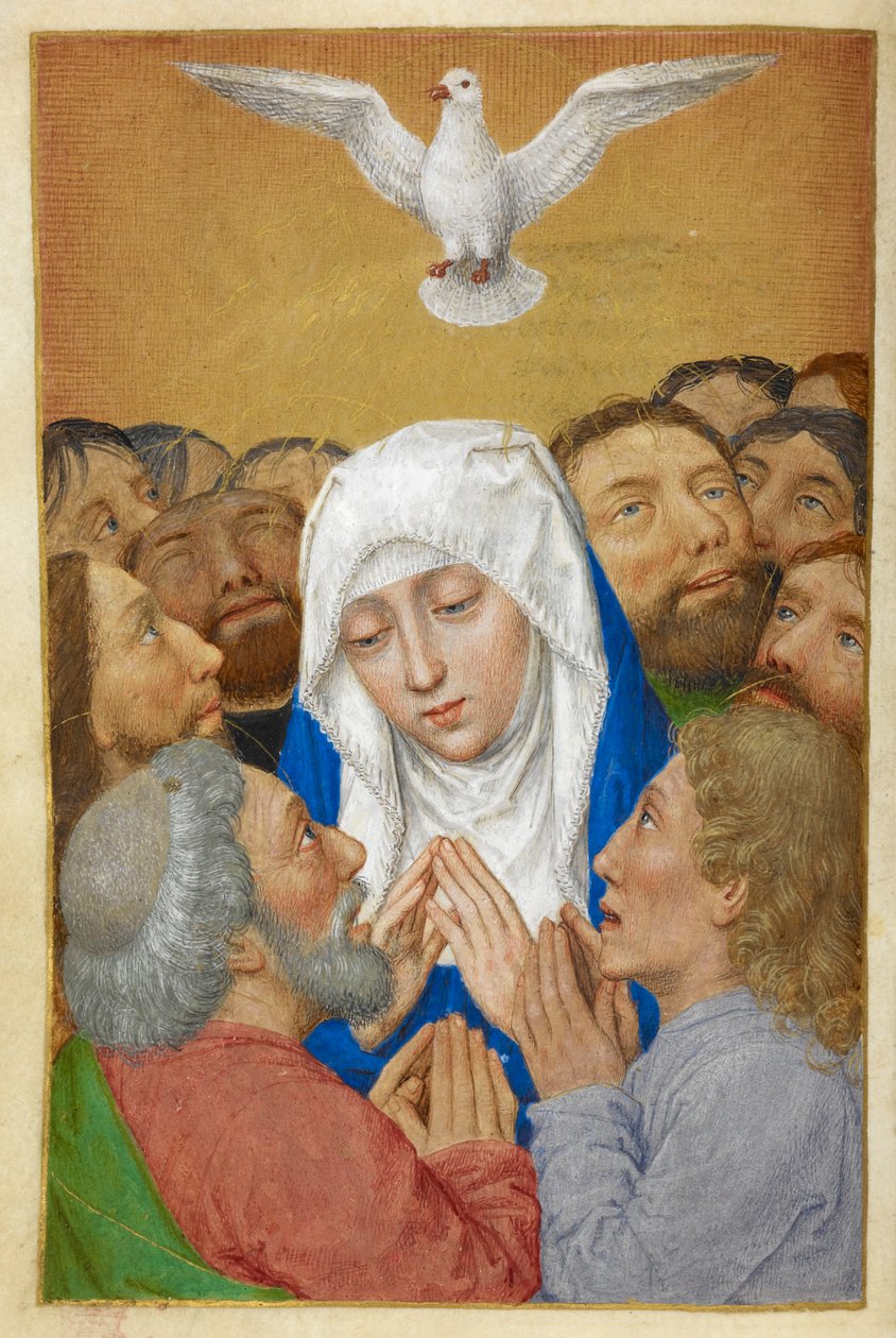 The Pentecost.   1464077   zh       chinese Successfully Translated  Original: Fleurs et poupee (Flowers and a doll) - Peinture de Mikhail Nikolayevich Yakovlev (1880-1942), huile sur toile Translat: Fleurs et poupee (Flowers and a doll) - Peinture de Mikh 作者 德累斯顿祈祷书大师