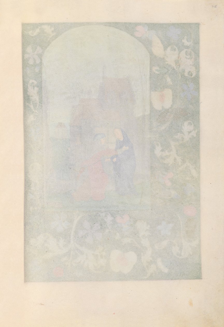 西班牙天主教女王伊莎贝拉的小时：  Fol.115r 作者 马克西米利安第一本祈祷书的硕士