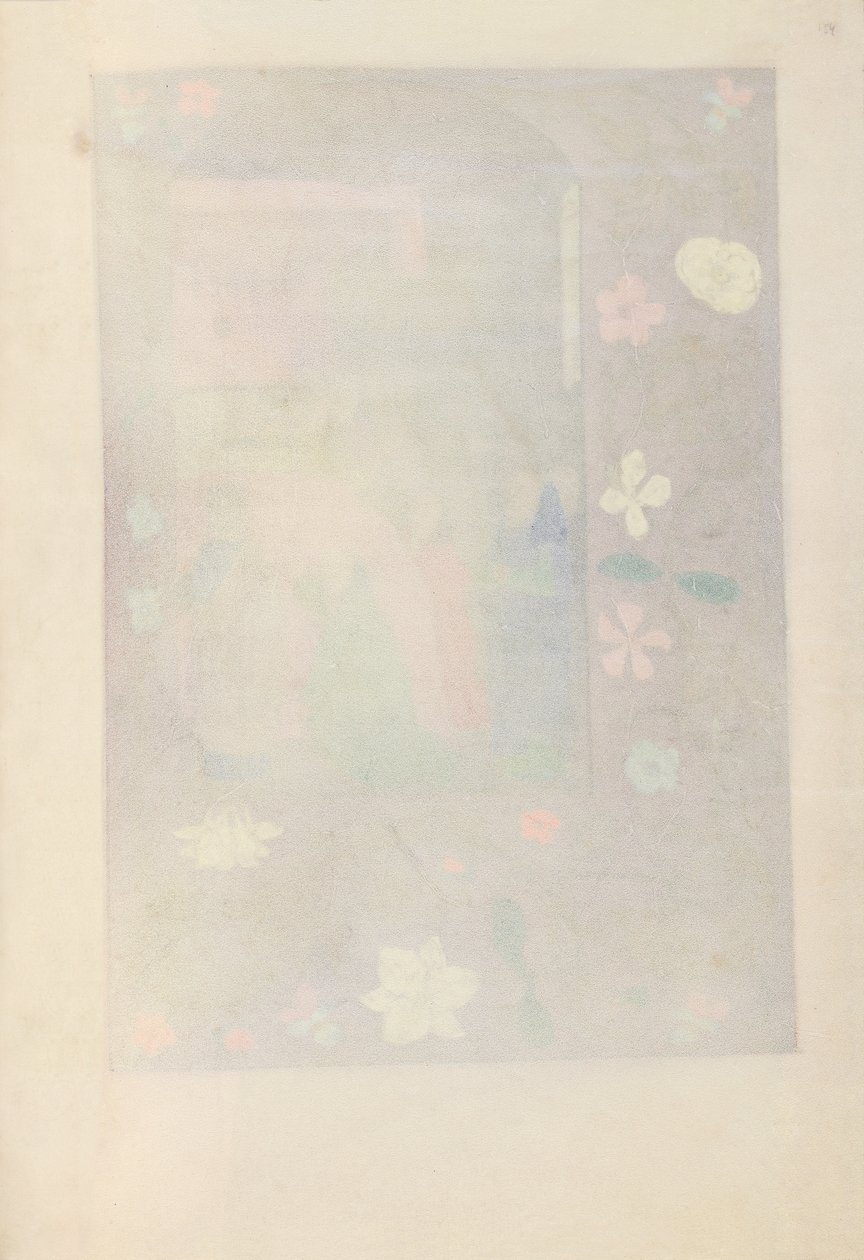西班牙天主教皇后伊莎贝拉女王的时间： 154r，c。 1500。 作者 马克西米利安第一本祈祷书的硕士