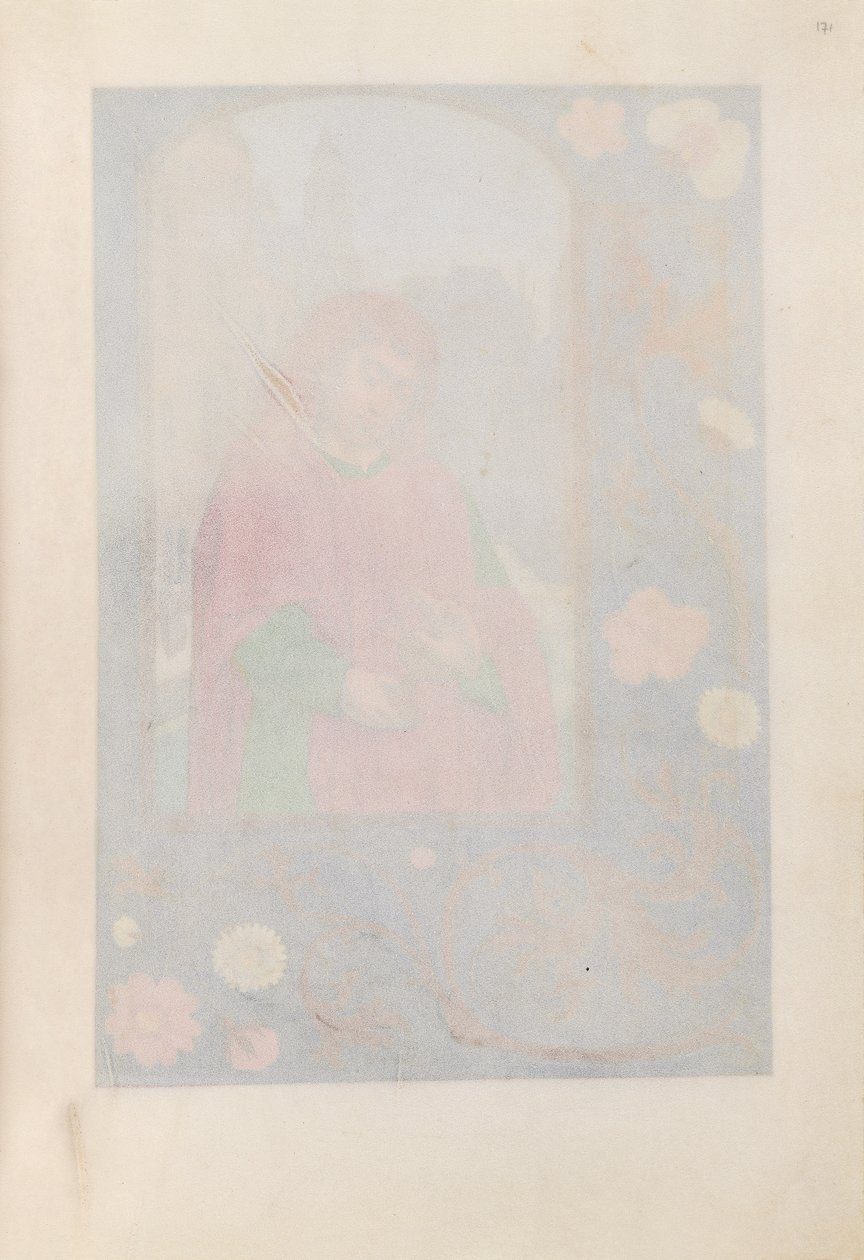 西班牙天主教皇后伊莎贝拉女王的时间： 171r，c。 1500。 作者 马克西米利安第一本祈祷书的硕士