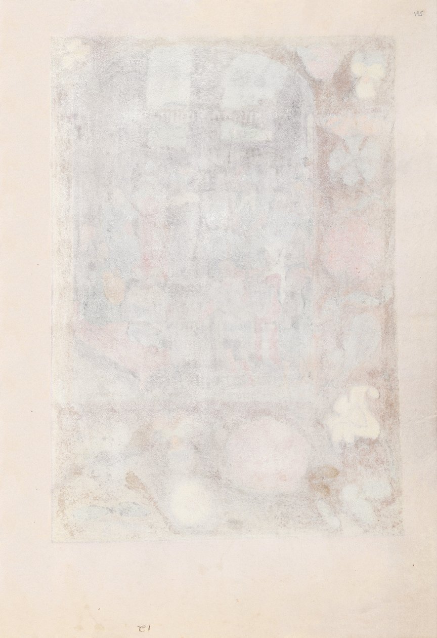 西班牙天主教女王伊莎贝拉的小时：  Fol.195r 作者 马克西米利安第一本祈祷书的硕士