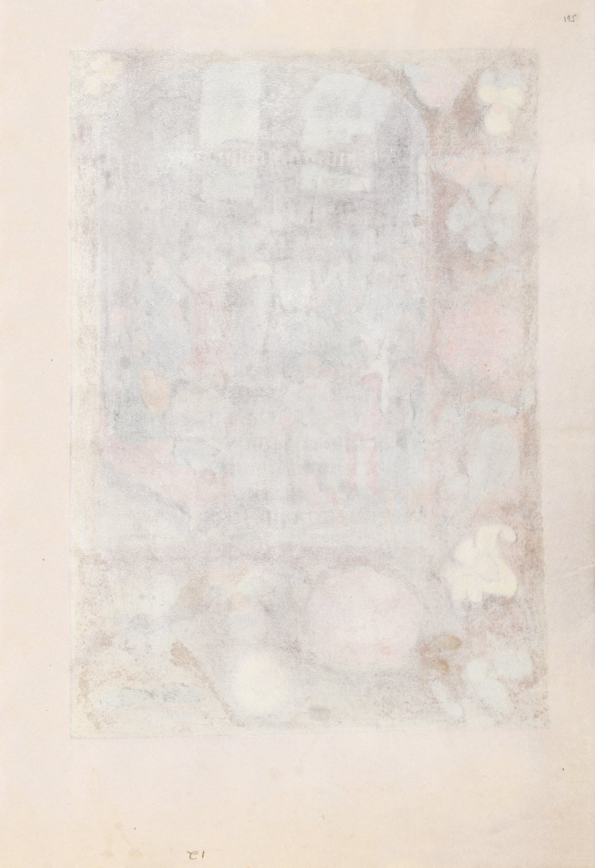 西班牙天主教皇后伊莎贝拉女王的时间： 195r，c。 1500。 作者 马克西米利安第一本祈祷书的硕士