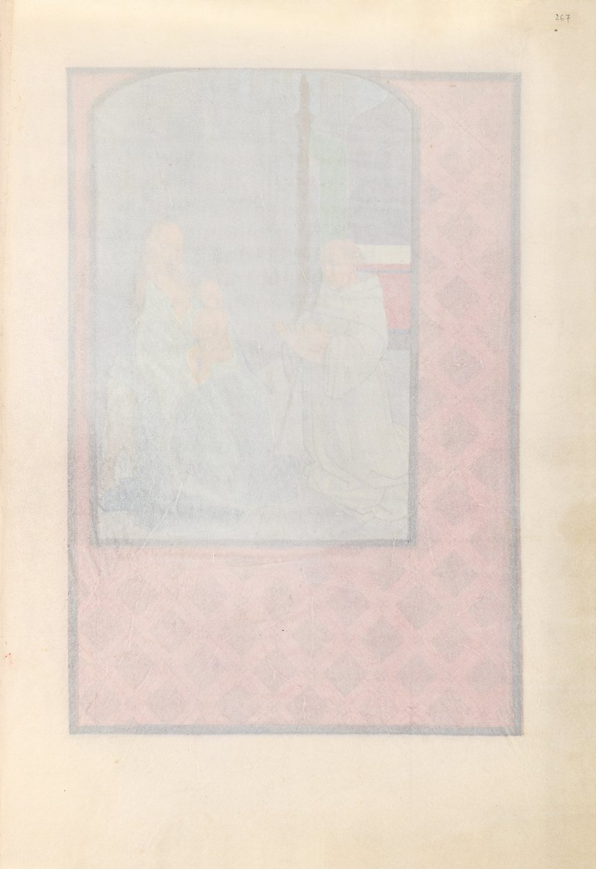西班牙天主教皇后伊莎贝拉女王的时间： 267r，c。 1500。 作者 马克西米利安第一本祈祷书的硕士