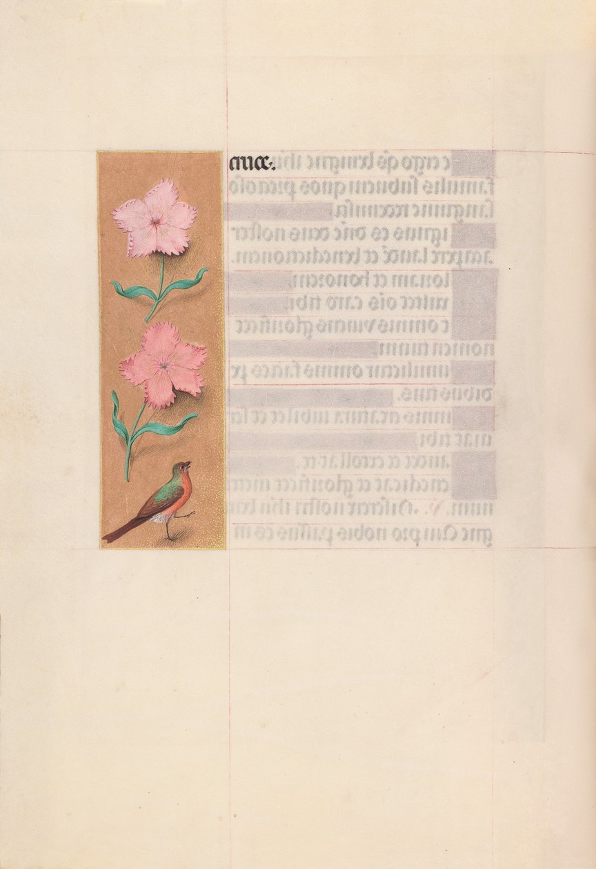 西班牙天主教女王伊莎贝拉的小时：  Fol.56v 作者 马克西米利安第一本祈祷书的硕士