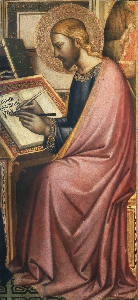 Evangelist writing 作者 Misericordia大师