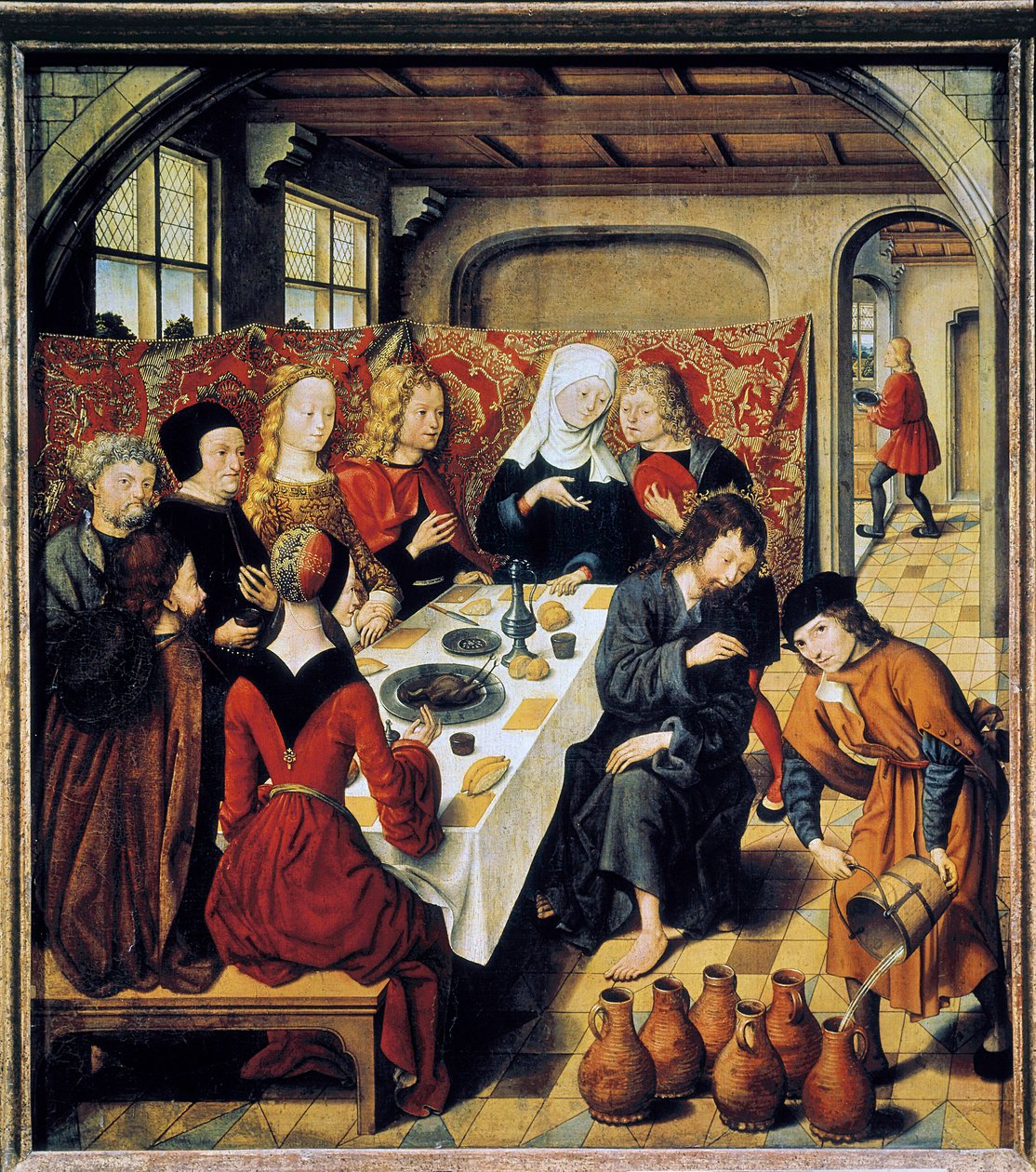 ""Les noces de Cana"" Peinture du maitre de l