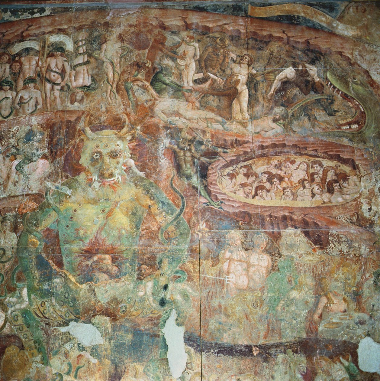 地狱，1360-70 作者 死亡凯旋大师