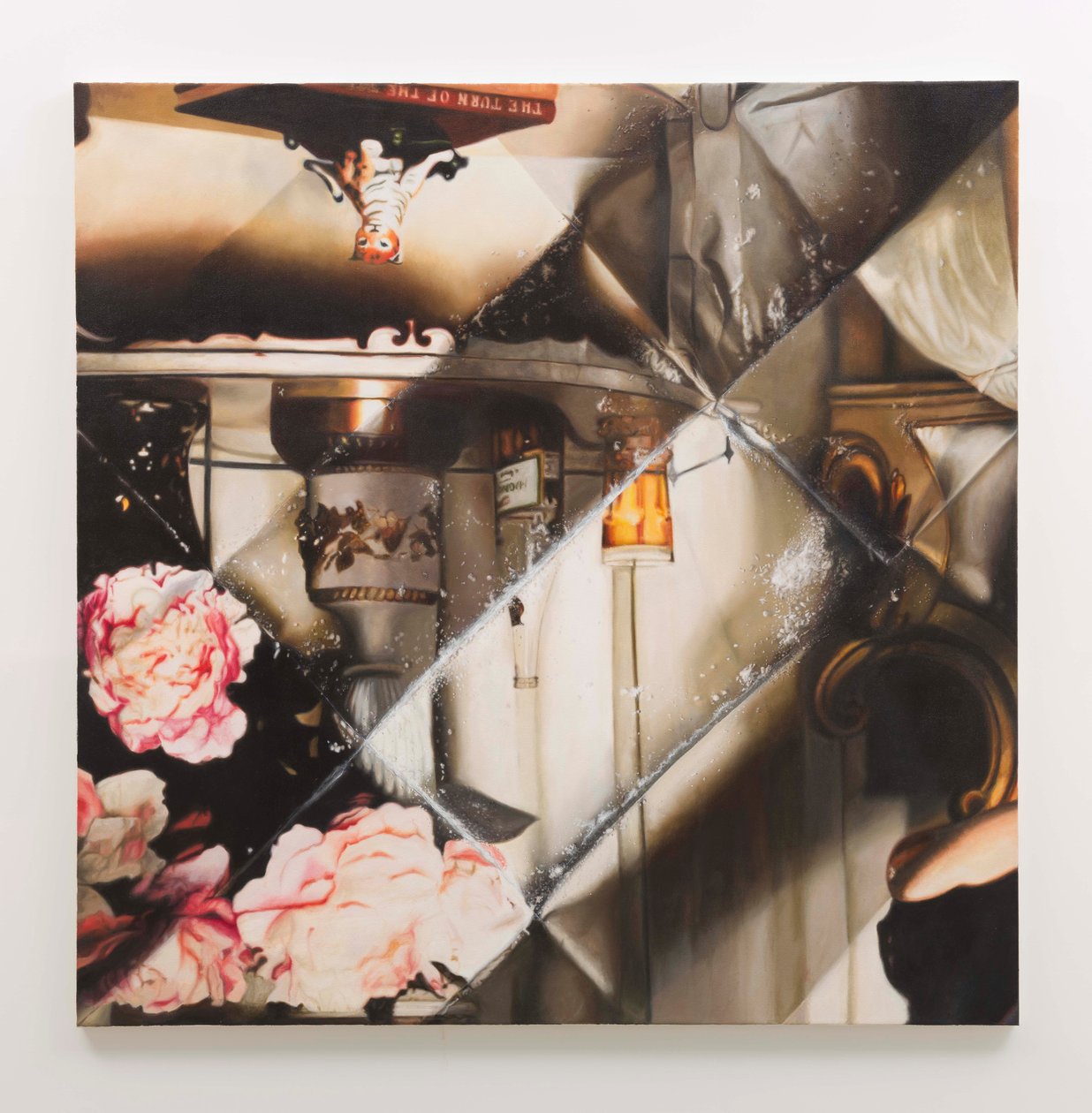 龙穴，2013 年（布面油画） 作者 马特·科利肖