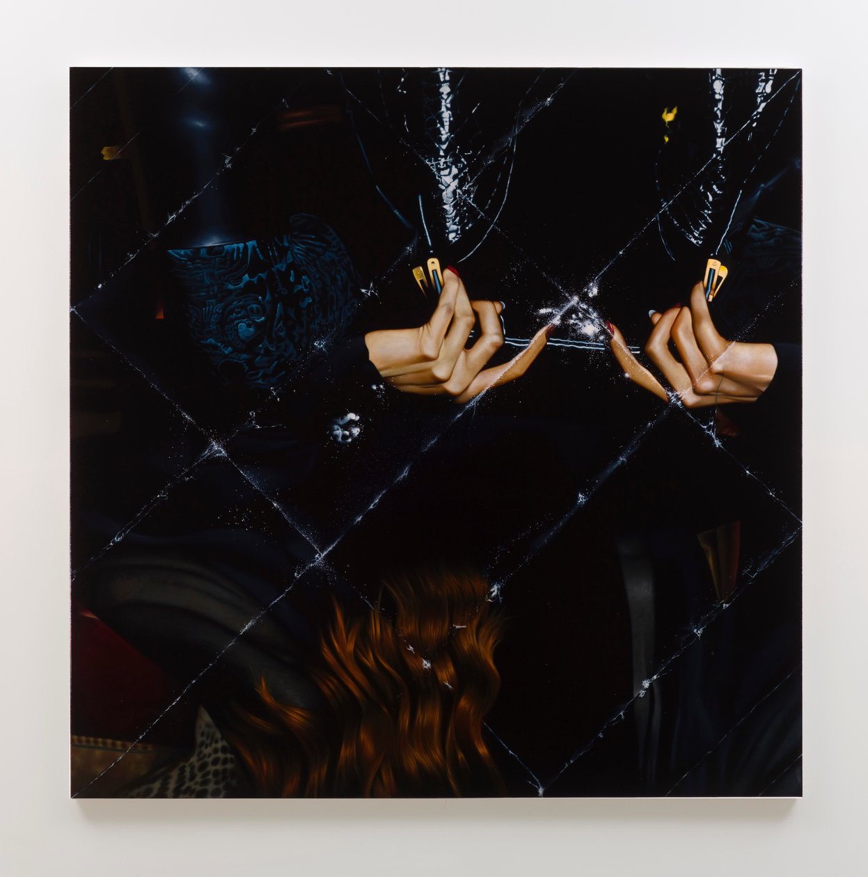 偶像时刻》，2013 年（布面油画） 作者 马特·科利肖