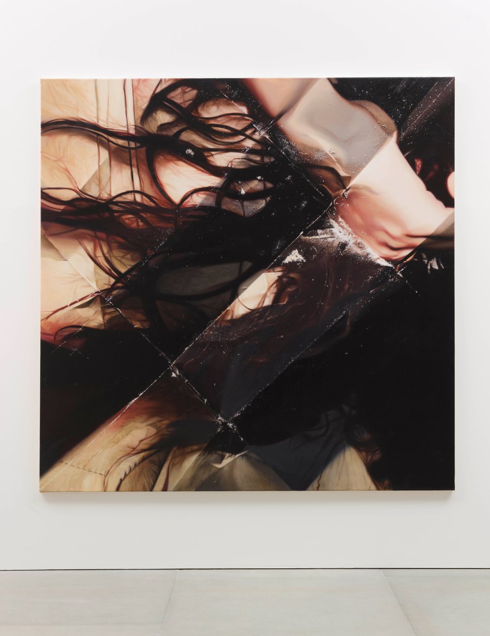 罪人，2012 年（布面油画） 作者 马特·科利肖