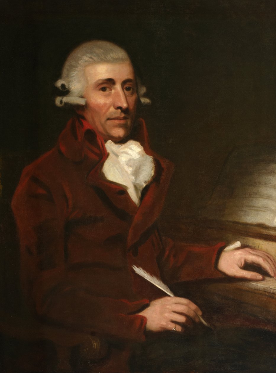 Franz Joseph Haydn，c.1800 作者 马瑟·阿特。到布朗