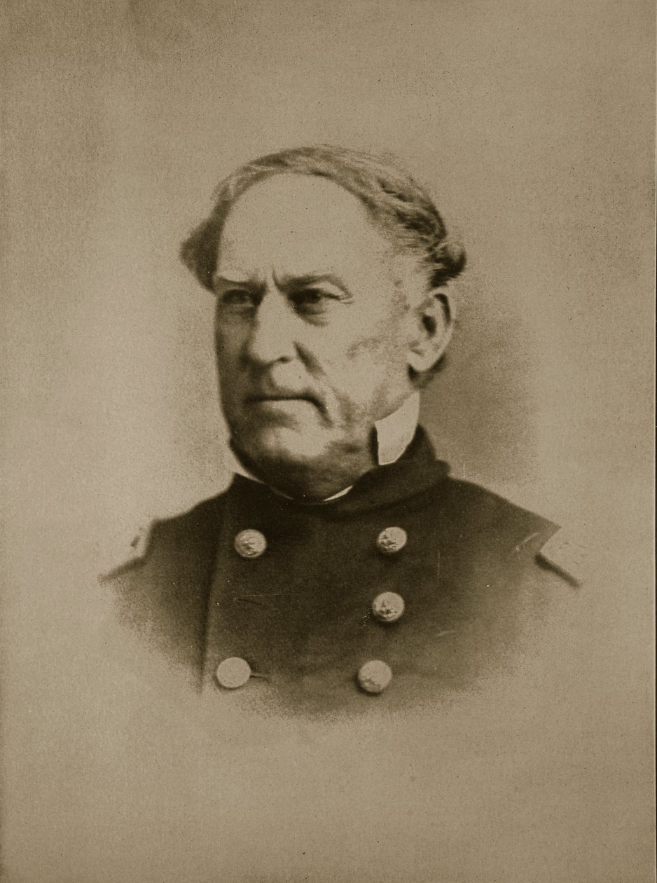 海军上将David G. Farragut，1861-65 作者 马修·布雷迪
