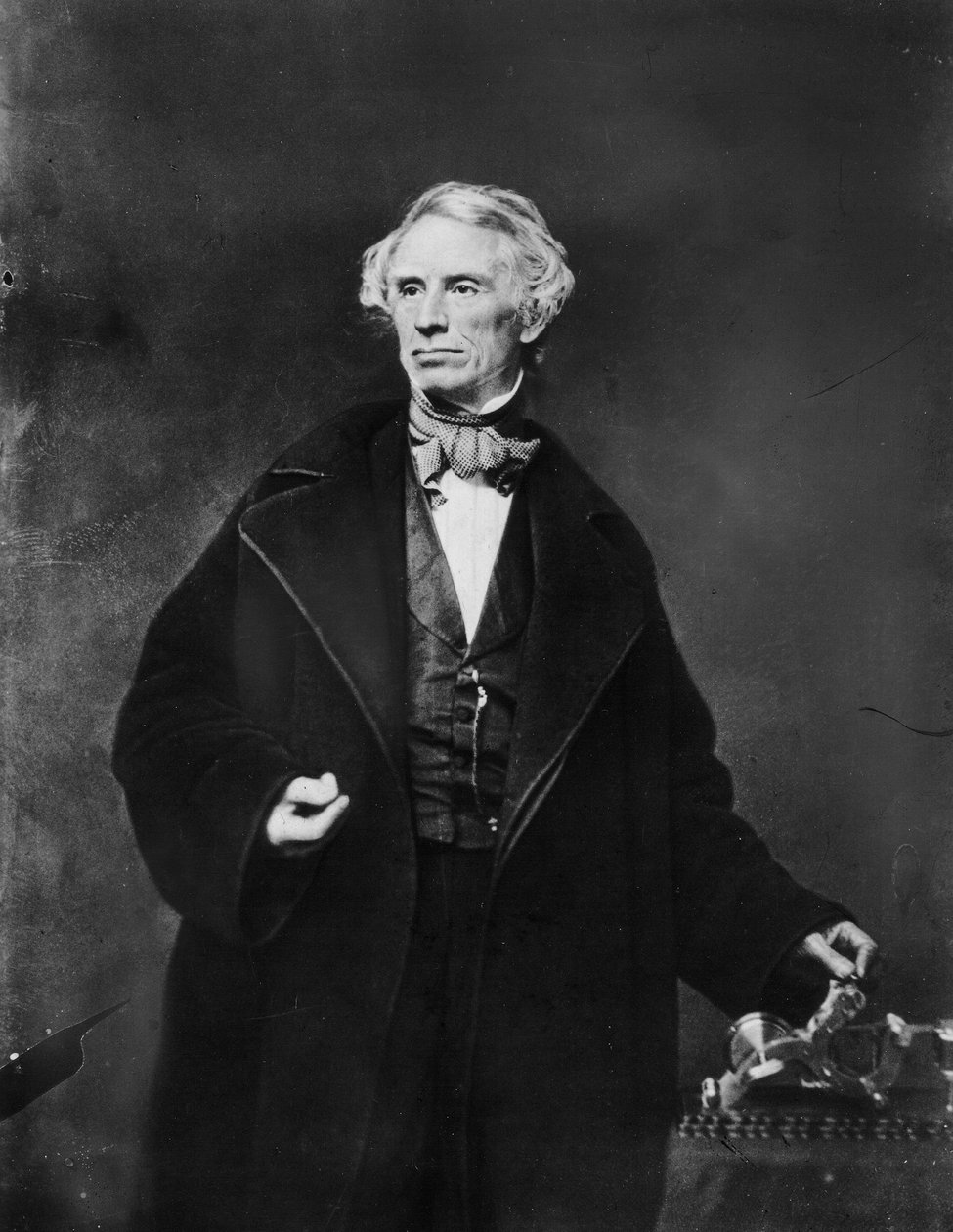 Samuel Finley Breese Morse，1841年在纽约设计学院学习 作者 马修·布雷迪