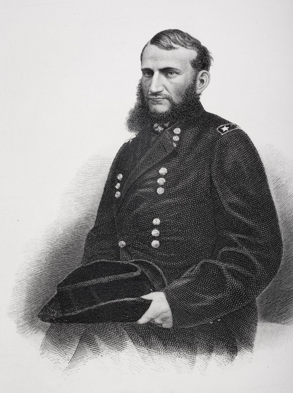Judson Kilpatrick的肖像（1836-81） 作者 马修·布雷迪