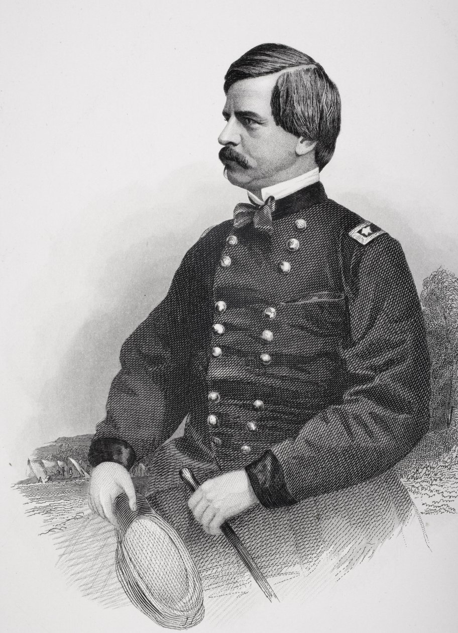 Nathaniel Prentiss Banks的肖像（1816-94） 作者 马修·布雷迪