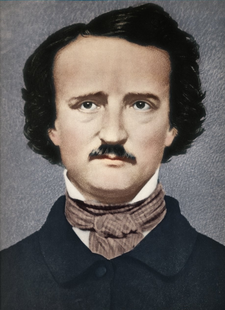 埃德加·爱伦·坡（Edgar Allan Poe），c1840，1939年 作者 马修·布雷迪