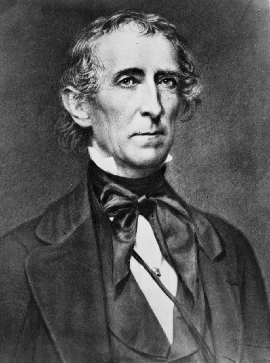 约翰·泰勒（John Tyler），约1860年 作者 马修·布雷迪
