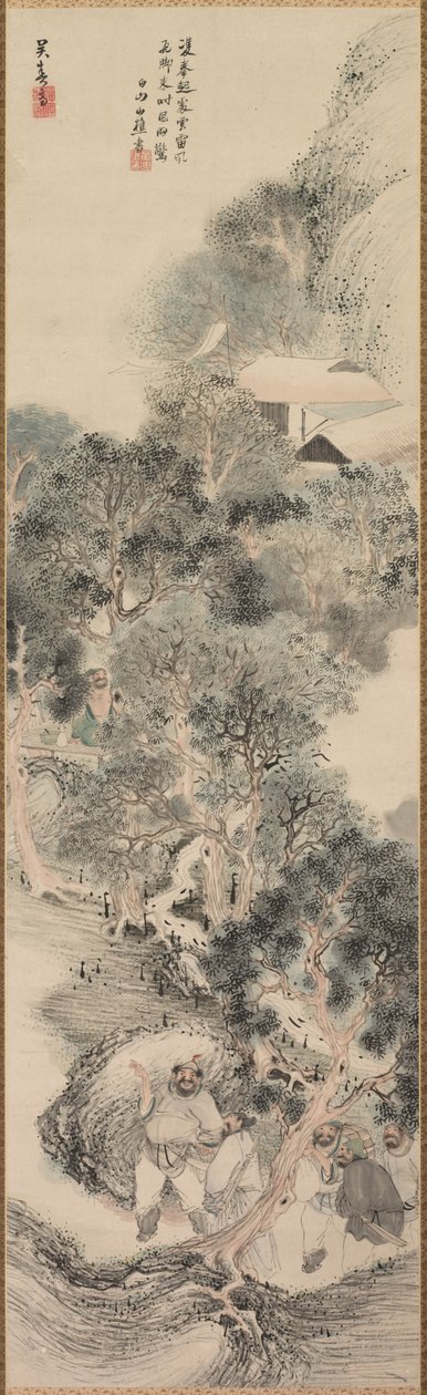 水Mar土匪，1700年代末-1800年代初。 作者 松村刚俊