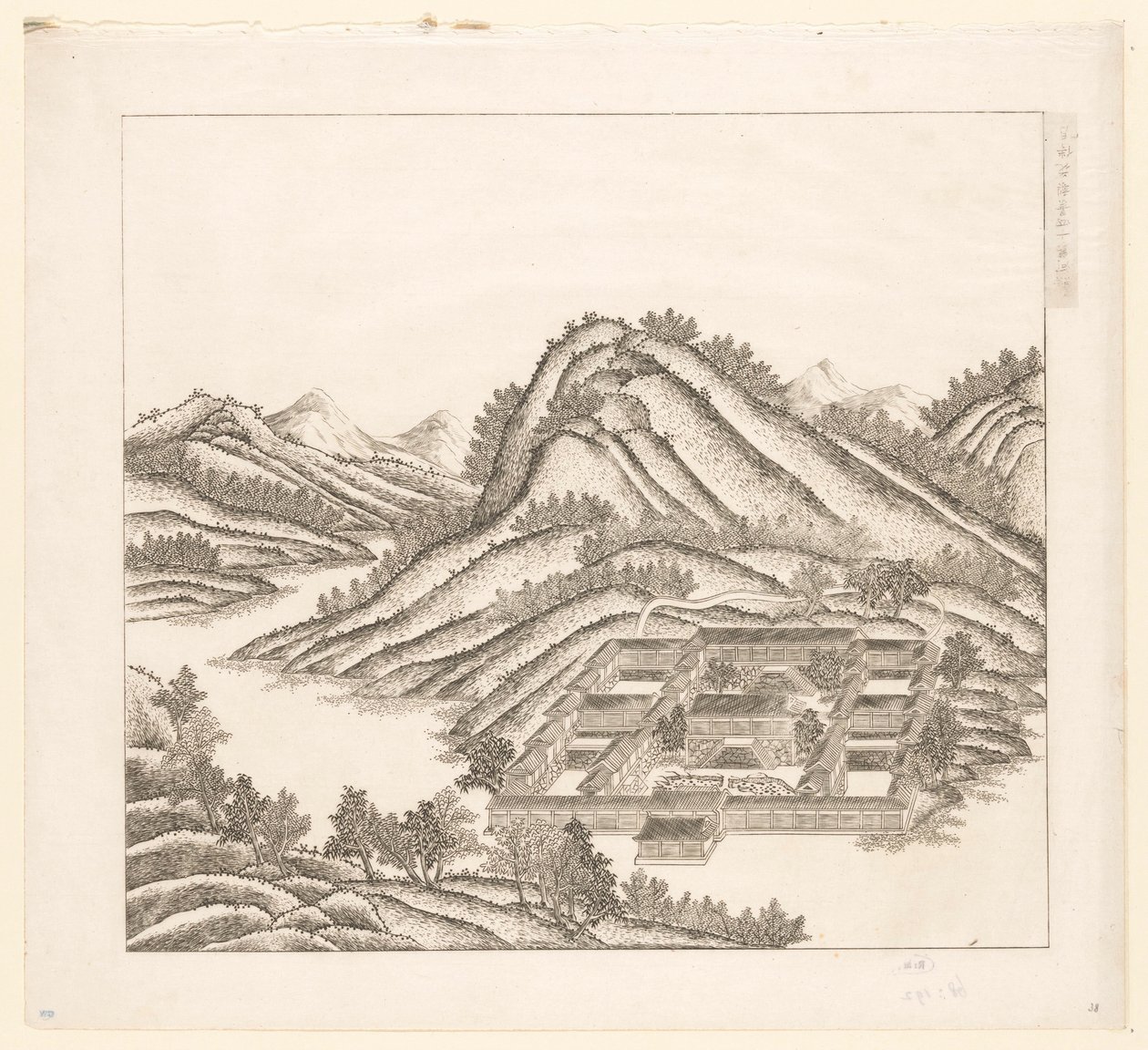 中国承德（热河）避暑山庄部分景观 作者 马泰奥·里帕