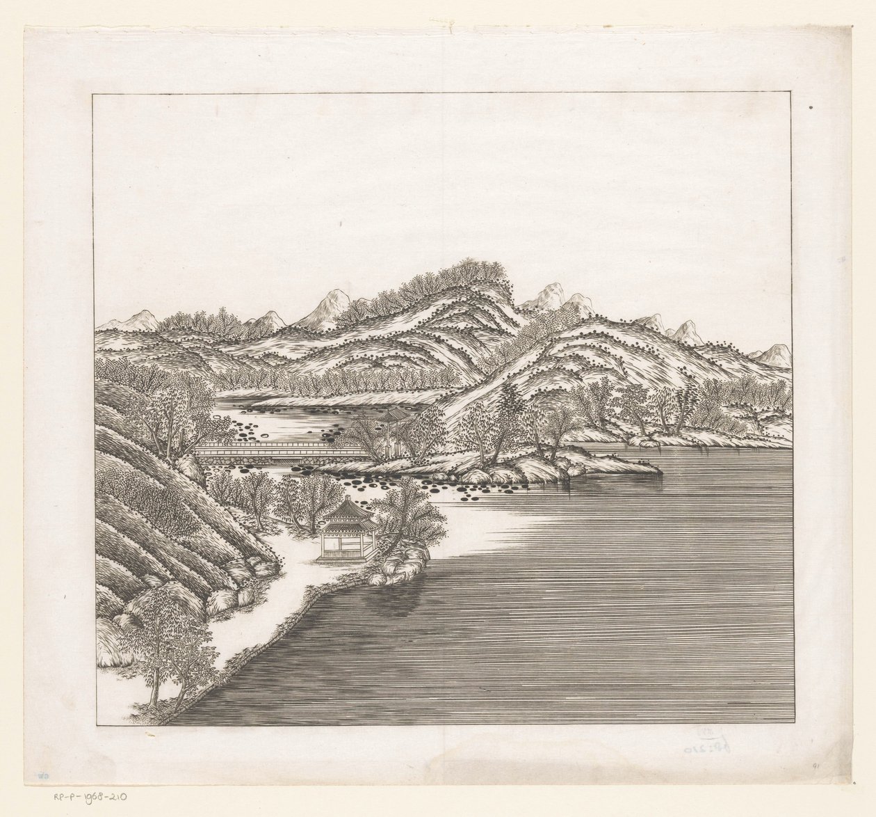 中国承德（热河）避暑山庄部分景观 作者 马泰奥·里帕