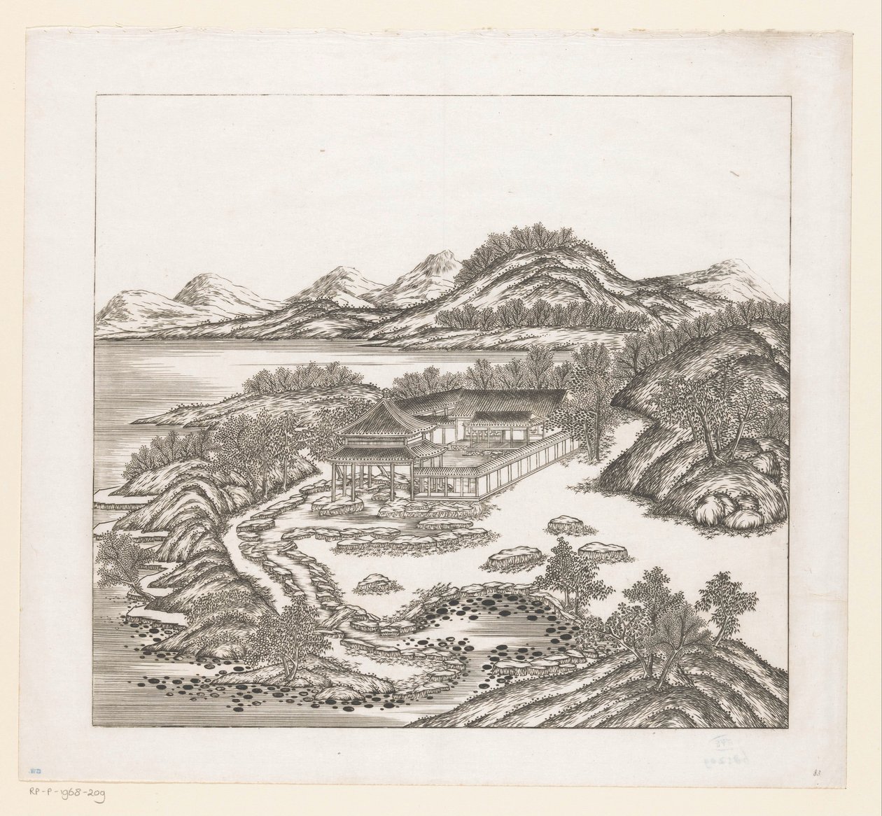 中国承德（热河）避暑山庄部分景观 作者 马泰奥·里帕