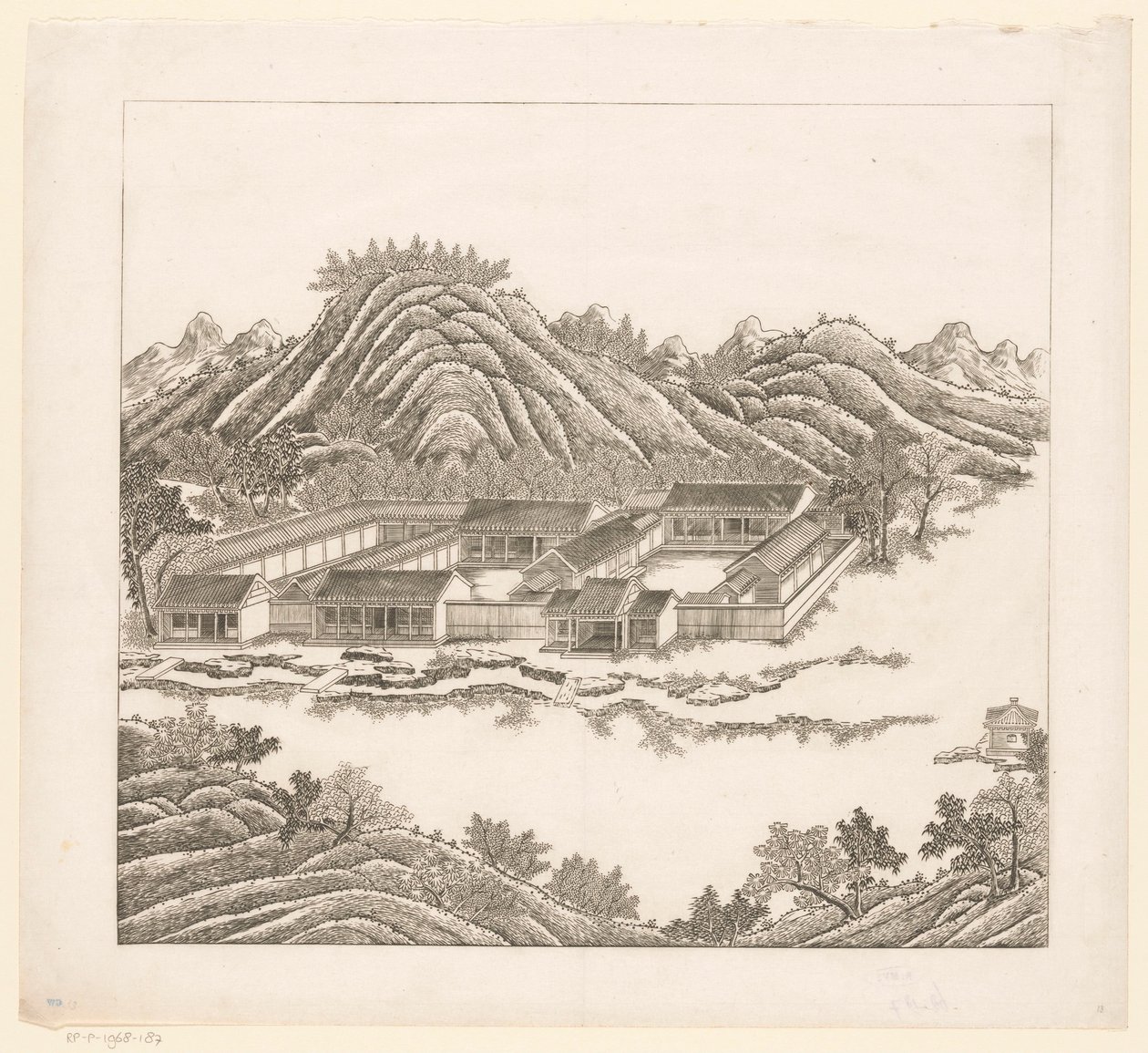 中国承德（热河）避暑山庄部分景观 作者 马泰奥·里帕